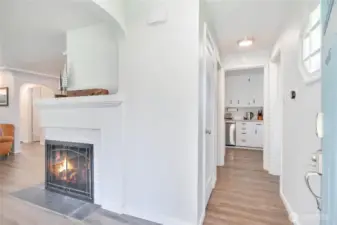 Entry way to the home.