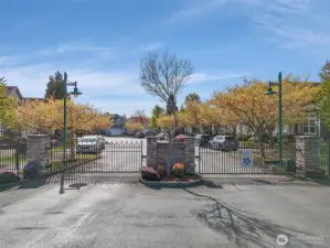 Gated entry!