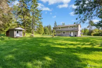 Beautiful level lawns