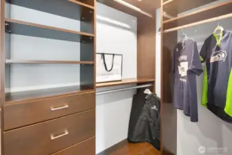 Primary custom closet