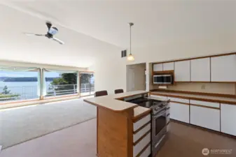 Kitchen with Views