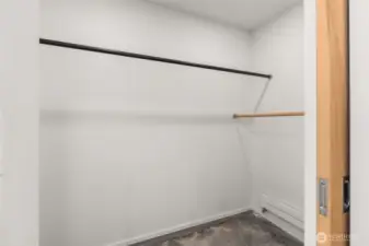 Walk-in closet for the 4th Bedroom