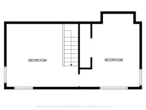 Upstairs floorplan