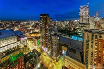 Stunning southern views from this 36th floor jewel box!!