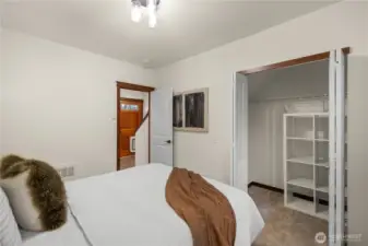 Third bedroom is on the lower level