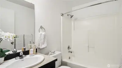 Secondary full bath.