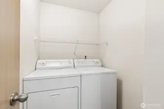 Main floor laundry room.