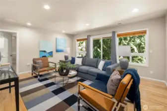 Flexible space for work, play, or guests.