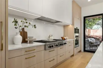 Sleek Customized Cabinetry