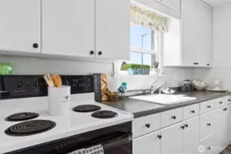 Kitchen recently updated~