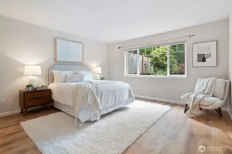 Every room is spacious.
