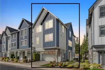 Corner Lot Townhome