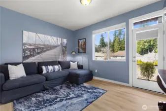 Lower level bedroom