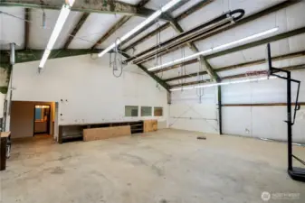 Huge Interior Space with Power, Partially Finished