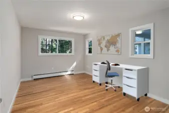 Plenty of room for an office or den in this main floor room.