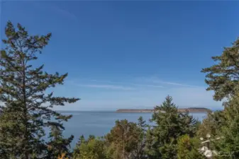 You can see Protection Island and beyond.