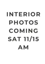 Interior photos will be on by noon on Sat 11/15.