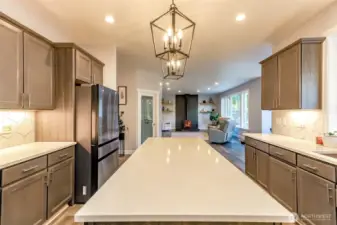 Kitchen to Living Space