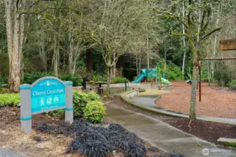 Neighborhood Park is a few blocks away