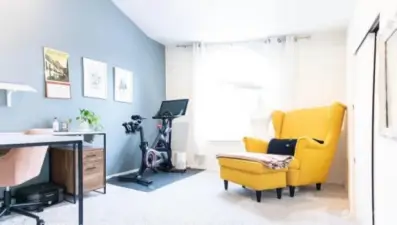 Bedroom #2 with furniture