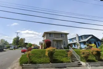 Google view of previous home on lot