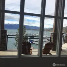 Lots of views from all of the many light engaging windows throughout the Club House....or lounge on the outer decks.