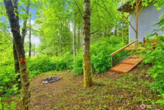 Ready to taost some marshmallows in backyard?