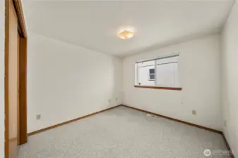 And the third bedroom, there's plenty of room here for everyone.