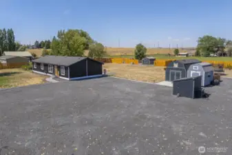 Plenty of parking