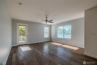 Fresh updated interior paint
