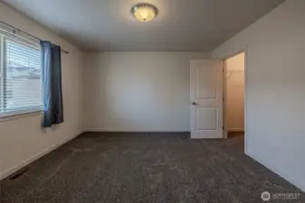Primary bedroom on main floor