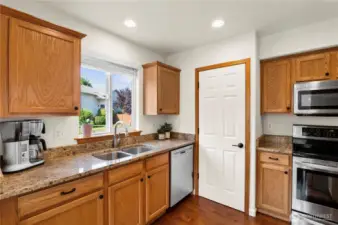 Large, fully updated kitchen with SS appliances.