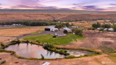Endless opportunities with this 96-acre ranch located just outside of Ellensburg. The property includes a 3-bedroom, 2-bath, 2,132 sq. ft. home and 79 irrigable KRD acres producing high-quality alfalfa and orchard grass. Additional features include a fruit orchard, pond, hay barn, cedar dry-cabin with power/heat and large shop,