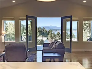 Inviting views welcome you home to 3232 Cape George Rd.