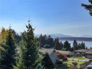 One aspect of the view from the back deck.