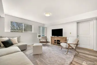 Entry level family room