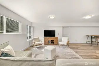 Entry level family room