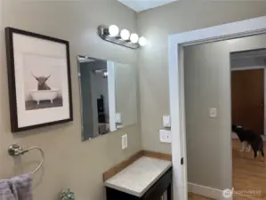 upstairs bathroom