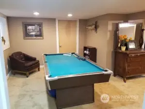 basement rec area