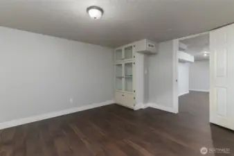 Lower level bedroom