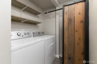 ADU laundry area