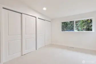 Main floor Primary Bedroom with bath
