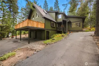 Front view of home from driveway