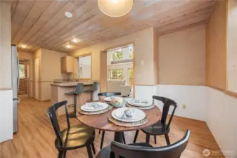 View 2 of dining room