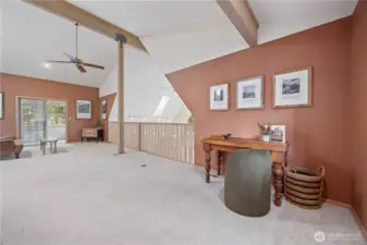 View 2 of loft/rec-room