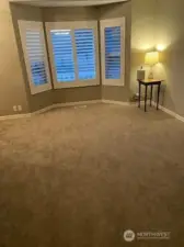 New carpet installed 1/5/26 - living room