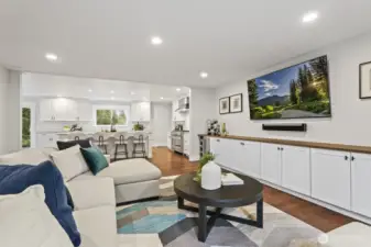 Another view of the family room