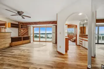 Primary bed room & bathroom