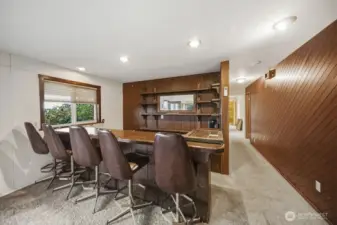 Lower level family room