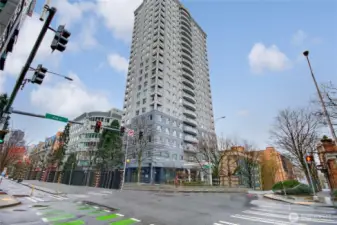 Outside of the building